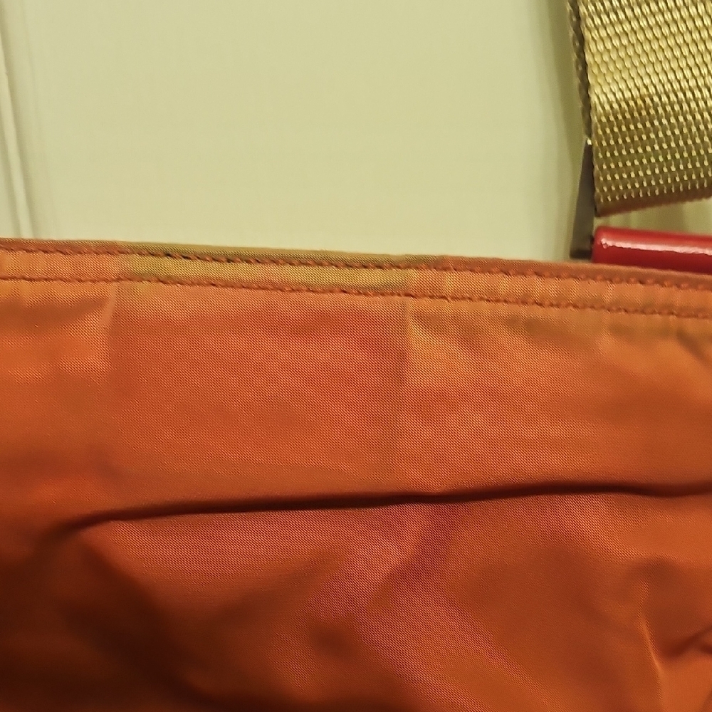Prada Coral and Beige Crossbody Bag - Picture 4 of 12
